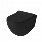 Унитаз подвесной Artceram File 2.0 FLV004 17 30 черный матовый