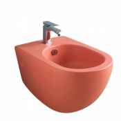 Биде подвесное Artceram File 2.0 FLB001 14 00 rosso corallo