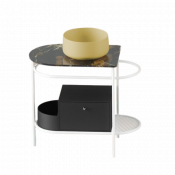 Ящик для консоли под раковину Artceram Flair 3.0 ACM037 17 черный матовый