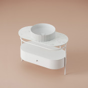 Консоль под раковину Artceram Flair 4.0 ACA068 05 белый матовый