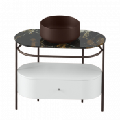 Консоль под раковину Artceram Flair 4.0 ACA068 56 moka