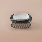 Сетчатая полка Artceram Flair 4.0 TFA013 17 черный матовый