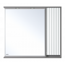 Зеркальный шкаф Brevita Balaton 90 BAL-04090-01-01П правый комбинированный