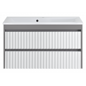 Тумба под раковину Brevita Balaton 100 BAL-06100-01-012Я комбинированная