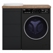 Тумба под раковину Brevita Grafit 40 GRA-01040-013Я графит