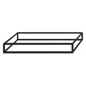 Каркас под столешницу Brevita Kevo 120 М-Kev1200-02 черный