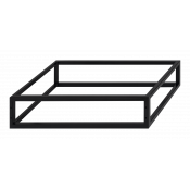 Каркас под столешницу Brevita Kevo 80 М-Kev080-02 черный