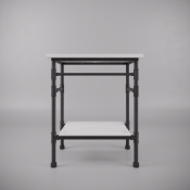 Тумба под раковину Brevita Loft 70 LOFT 1.700.2.3 с полкой