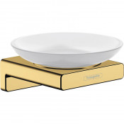 Мыльница Hansgrohe AddStoris 41746990 полированное золото