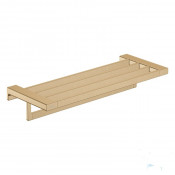 Полка для полотенец Hansgrohe AddStoris 41751140 шлифованная бронза