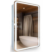 Зеркальный шкаф Aquanet Оптима 70 с LED подсветкой 311861