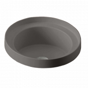 Раковина встраиваемая Artceram Fuori Scala TFL032 15 00 grigio oliva