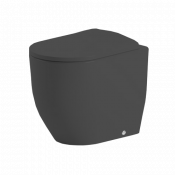 Унитаз напольный Artceram Monet MNV002 17 00 черный матовый