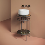 Столешница Artceram Vogue TFA011 91 black/gold