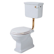 Труба с механизмом слива Simas Arcade D23oro золото