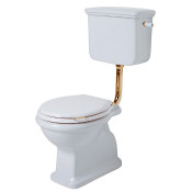 Труба с механизмом слива Simas Arcade D11oro золото