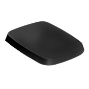 Крышка-сиденье Simas Evolution EVO004nero/cr черный/хром