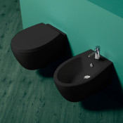 Биде подвесное Simas Lft Spazio LFT19 nero*1 черный