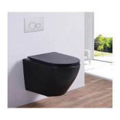 Унитаз подвесной Esbano Azalea Matt Black ESUPAZALBM