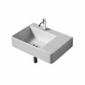 Раковина накладная Simas Top e lavabi d'Arredo QU65S*1 bi белый