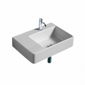 Раковина накладная Simas Top e lavabi d'Arredo QU65D*1 bi белый