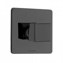 Смеситель с термостатом Bossini Cube Z00064.073 черный матовый