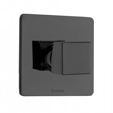 Смеситель с термостатом Bossini Cube Z00064.073 черный матовый