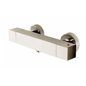 Смеситель с термостатом Bossini Cube Z004103.094 никель