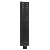 Душевая лейка Bossini Flat One B00270.073 черный матовый