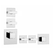 Смеситель с термостатом Bossini Rectangular Z033203.030 хром