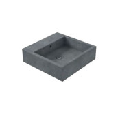 Раковина накладная Globo Le Pietre SCQ51.PG серый туф