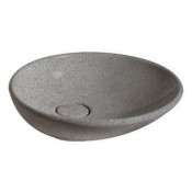 Раковина накладная Globo Le Pietre LAT50.PG серый туф