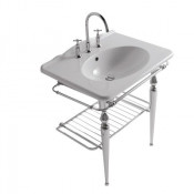 Консоль под раковину Globo Paestum PATC28 cr хром