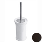 Ершик для унитаза Nicolazzi Accessori Classica 1491TB тосканская бронза/белый