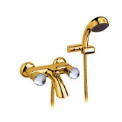 Смеситель для ванны Nicolazzi Cristallo 2002GO22 золото