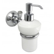 Дозатор для жидкого мыла Nicolazzi Cristallo Di Rocca 1489CR09C белый/хром
