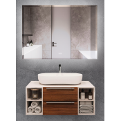 Зеркало с LED - подсветкой Terminus Аврора 1000х800 (quick touch)