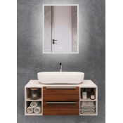 Зеркало с LED - подсветкой Terminus Сицилия 700х600 (quick touch)