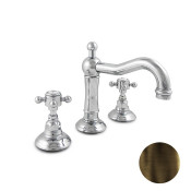 Смеситель для раковины Nicolazzi Half Dome 1409DB70 тёмная бронза