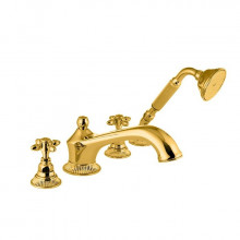 Смеситель на борт ванны Nicolazzi Impero 1204GO36 золото