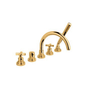 Смеситель на борт ванны Nicolazzi Monte Croce 2214GO27 золото