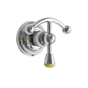 Крючок двойной Nicolazzi Onice 1481CR09O хром