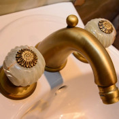 Смеситель для биде Nicolazzi Onice 2115BZ09O бронза