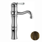 Смеситель для раковины Nicolazzi Petit Mont Blanc 3472DB76 тёмная бронза