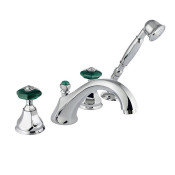 Смеситель на борт ванны Nicolazzi Teide Chic 1904CR15C хром