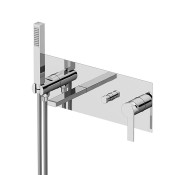 Смеситель для ванны Gattoni Color 8005/80C0 хром