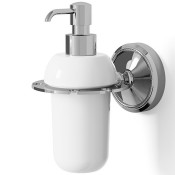 Дозатор для жидкого мыла Devon&Devon Antique Georgian 1ADY90CR белый/хром