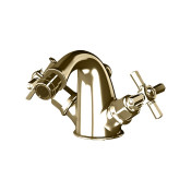 Смеситель для биде Gattoni TRD TR370/18D0 с донным клапаном золото