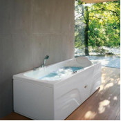 Ванна гидромассажная Jacuzzi Hexis, арт. 9443-239A Sx/9423-6450 - Левая, Хром