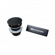 Донный клапан Vincea VDR-4B черный